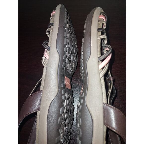 Skechers Women's Slingback Sandals 9 Skechers Reggae Slim – Slip Spliced Brown - Picture 8 of 12